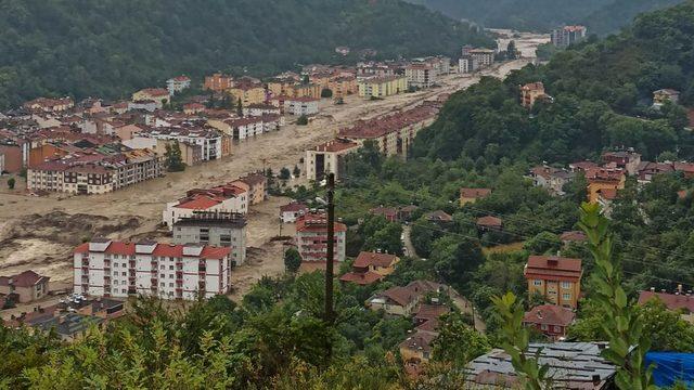 11 Ağustos 2021'de Kastamonu'daki sel felaketi.