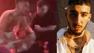 Ünlü rapçi Uzi konserde hayranını yumrukladı! O anlar kamerada