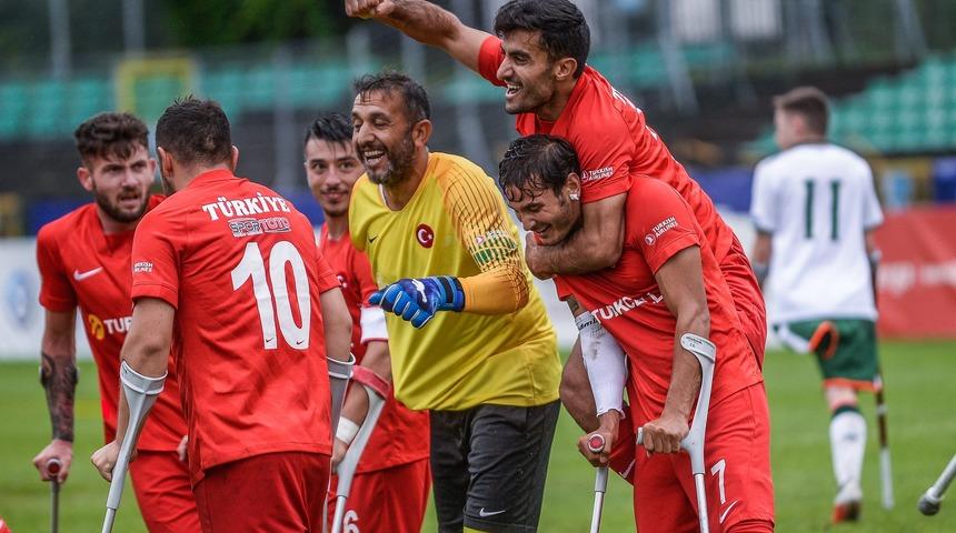 Ampute Milli Takımı Avrupa Şampiyonası'nda finalde