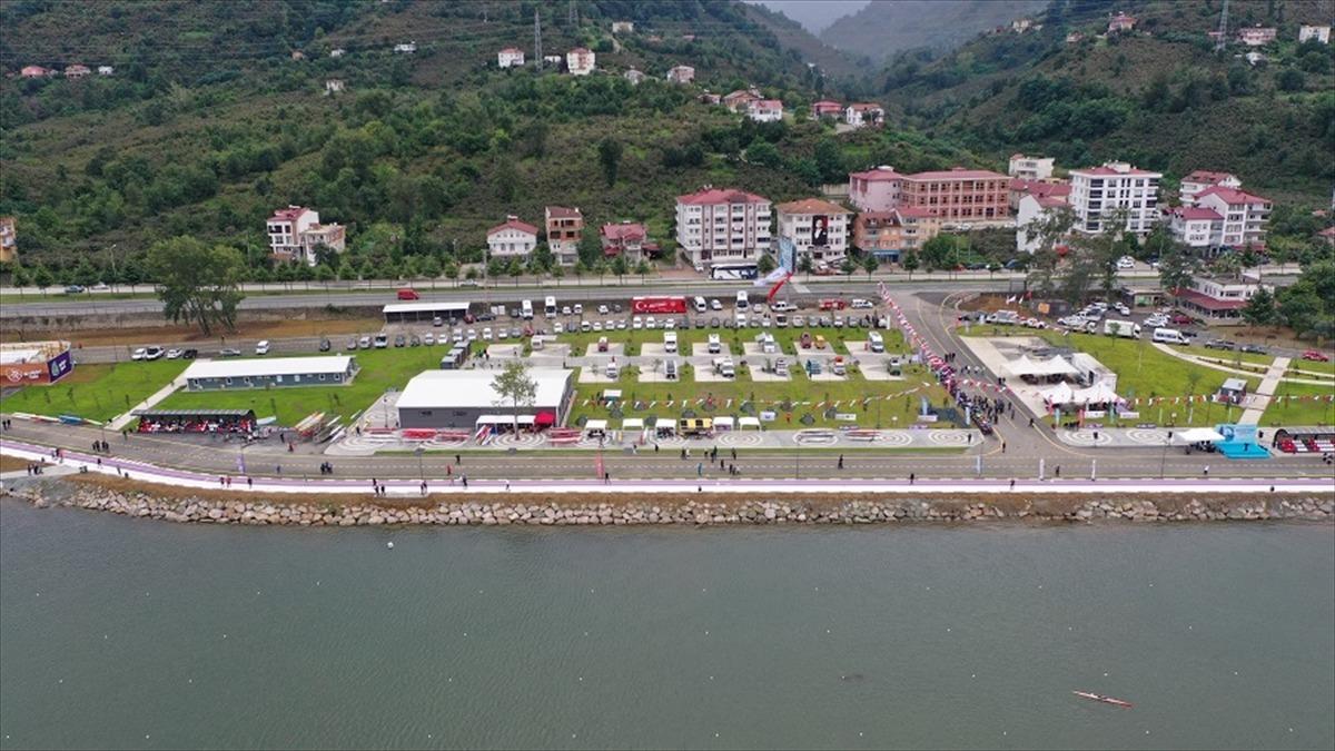 Ordu Durgun Su Sporları Merkezi ve Kamp Alanı'nda d&uuml;zenlenen yarışlar tamamlandı
