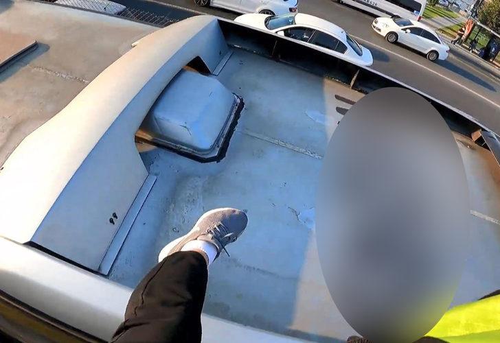 Sosyal medyadan paylaştı! Metrobüsün üstünde Avrupa'dan Asya'ya geçti G4