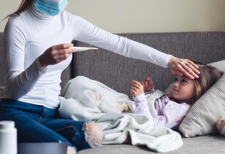 İşte çocuklarda koronavirüs ve grip belirtileri! Ayırt etmek mümkün
