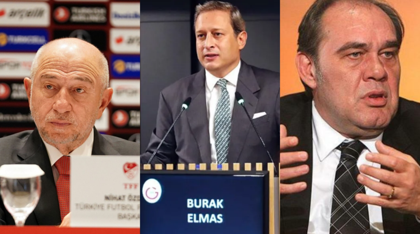 TFF'den Nihat Özdemir ve Burak Elmas açıklaması