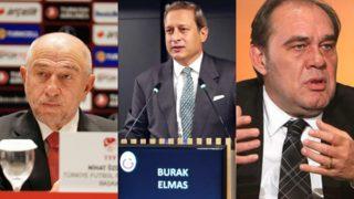 TFF'den Nihat Özdemir ve Burak Elmas açıklaması