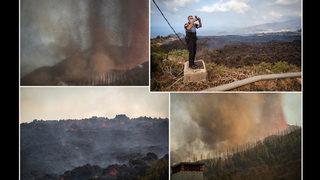 İspanya'da La Palma Adası'nda alarmın rengi kırmızıya döndü! 5 bin kişi tahliye ediliyor