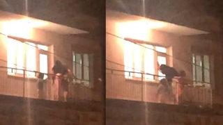 Çocuklarının gözü önünde eşini tekme tokat dövdü! Dehşete düşüren olayın nedeni yemeği beğenmemesi çıktı