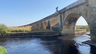 Tarihi Uzunköprü, restorasyon çalışmaları nedeniyle trafiğe kapatıldı