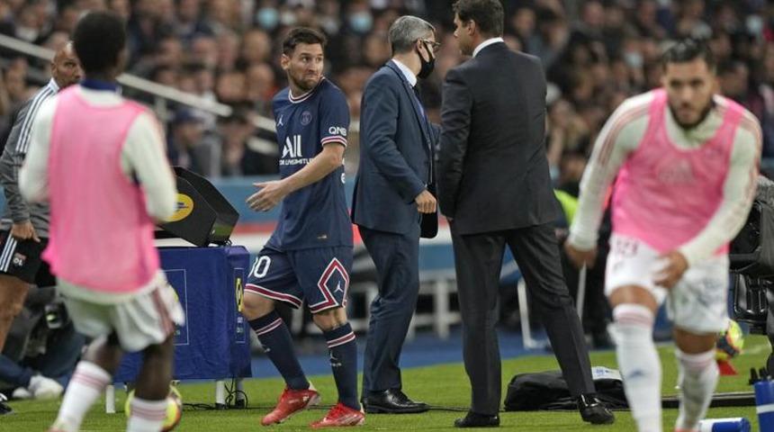 Messi'nin oyundan neden alındığı belli oldu!