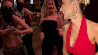 Cem Belevi'nin doğum gününde İrem Derici oryantallere taş çıkardı