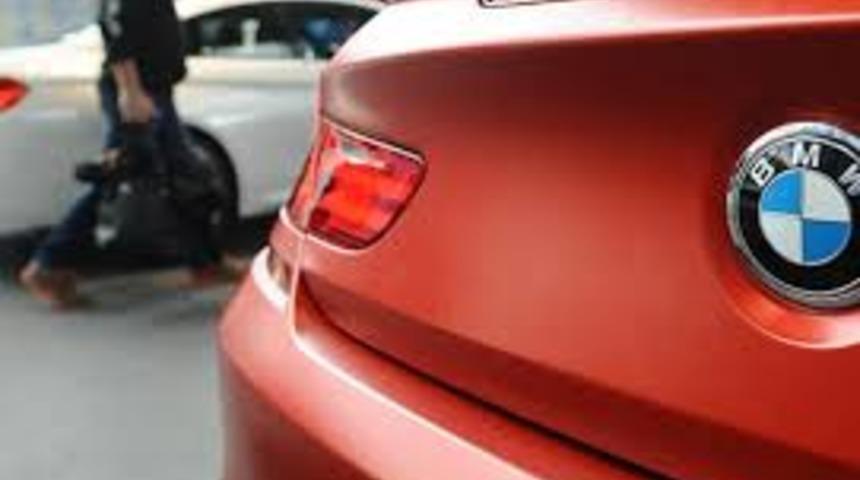 Patronunun BMW'sini çaldı