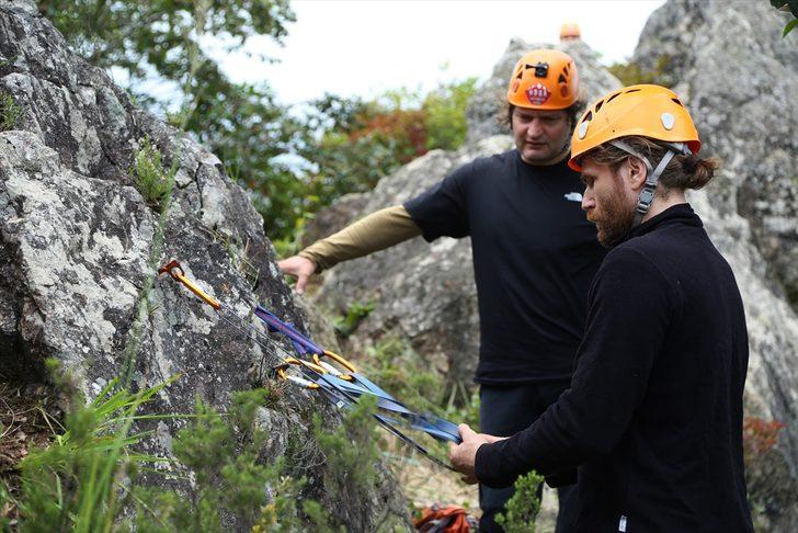 Yoroz Kent Ormanı dağcılık ve kaya tırmanışı sporcularından ilgi görüyor G1