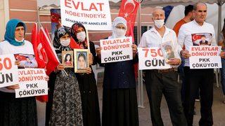 Diyarbakır annelerinin eylemi 750'nci gününde kararlılıkla devam ediyor