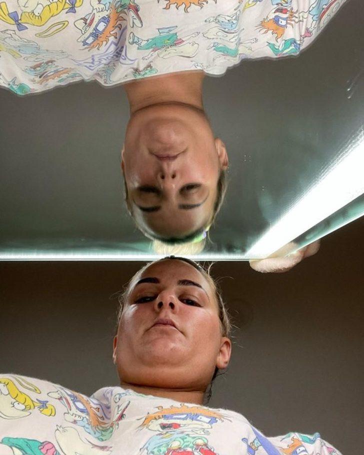 Sosyal medya fenomeni Karina Irby, ‘kusursuz güzellik’ tabularını yıktı! Poz vermediği halini paylaştı G1