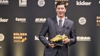 Robert Lewandowski, Altın Ayakkabı ödülüne kavuştu