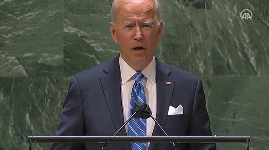 ABD Başkanı Biden'dan BM 76. Genel Kurulu&rsquo;nda a&ccedil;ıklamalar