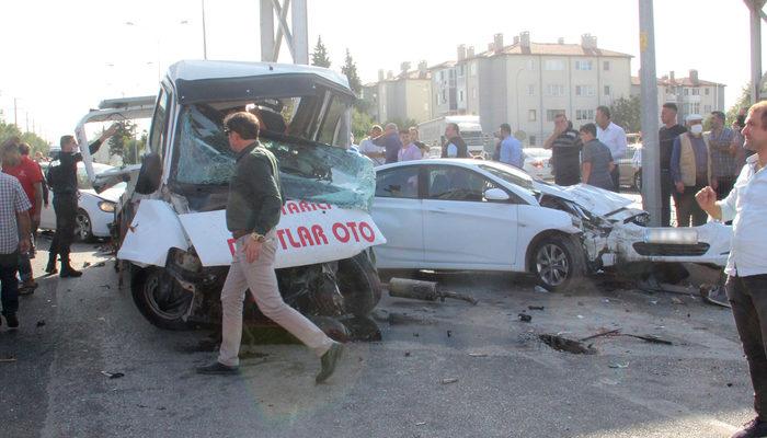 Afyonkarahisar'da korkunç kaza! TIR 6 aracı biçti, ortalık savaş alanına döndü