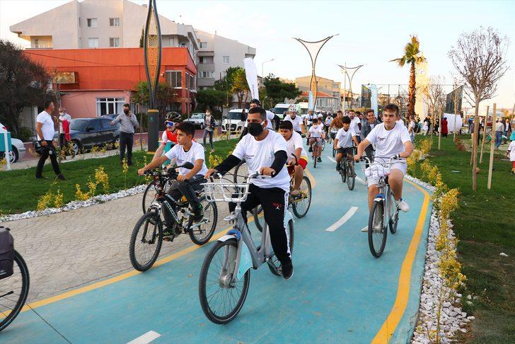 Tekirdağ'da çocuklar aileleriyle pedal çevirdi G2
