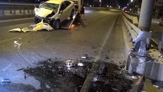 Otostopla bindiği araçta feci ölüm