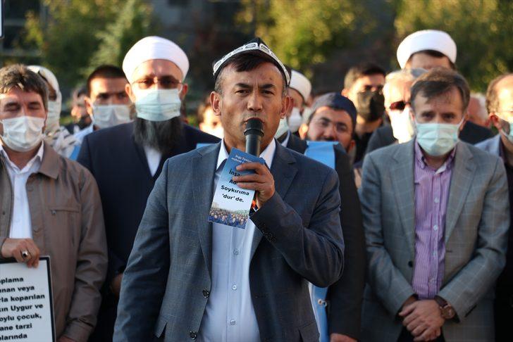 Erzurum'da Çin'in "Doğu Türkistan" politikası protesto edildi G1