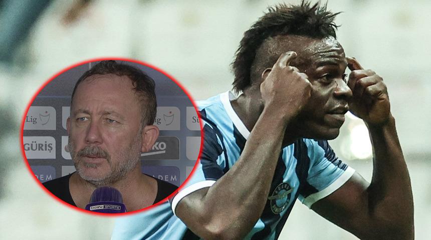 Sergen Yalçın'dan Balotelli'ye: Seviyesiz