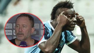 Sergen Yalçın'dan Balotelli'ye: Seviyesiz