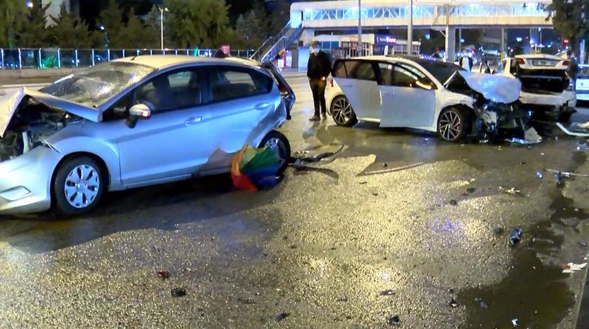 ASKİ binası önünde korkunç anlar! Cadde savaş alanına döndü: 2 yaralı