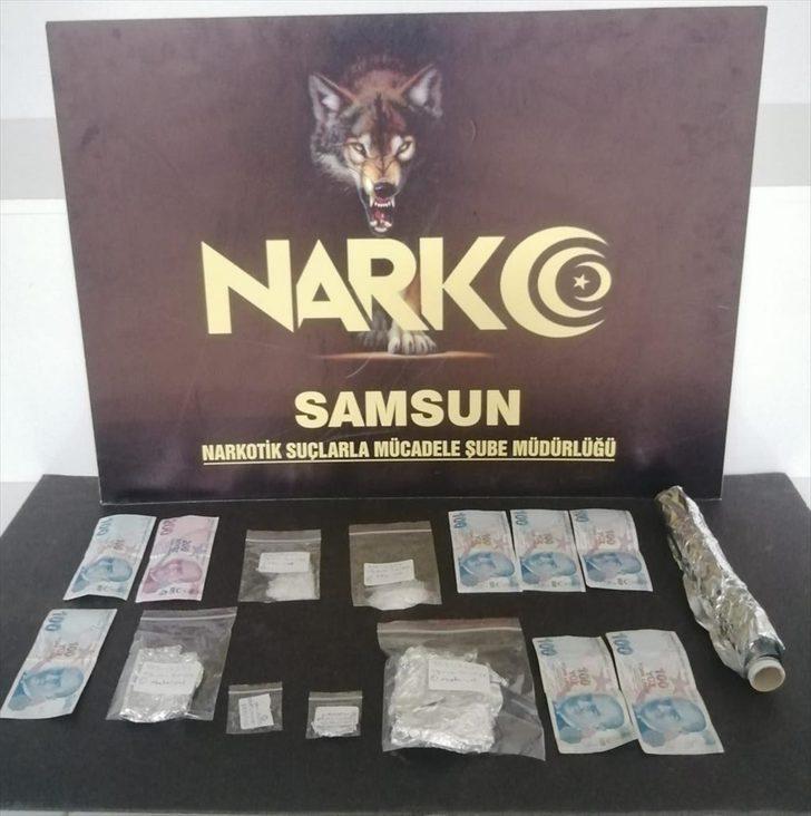 Samsun'da uyuşturucu operasyonlarında 4 şüpheli yakalandı G3