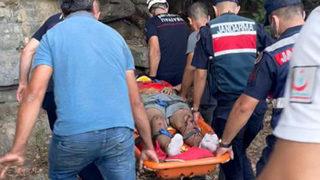 Düğün fotoğrafı çekerken kâbusu yaşadı! Tazı Kanyonu'ndan düştü