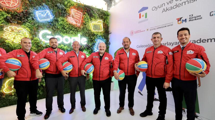 "Google Oyun ve Uygulama Akademisi" için TEKNOFEST'te imza töreni