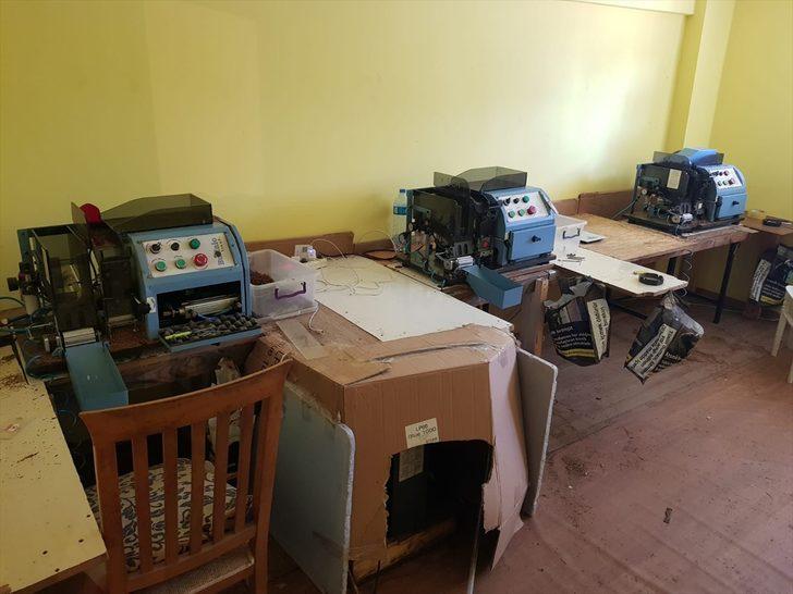 Tekirdağ'da 100 bin kaçak filtreli sigara kağıdı ele geçirildi