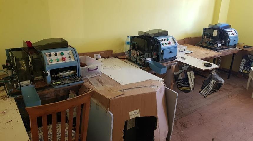Tekirdağ'da 100 bin ka&ccedil;ak filtreli sigara kağıdı ele ge&ccedil;irildi
