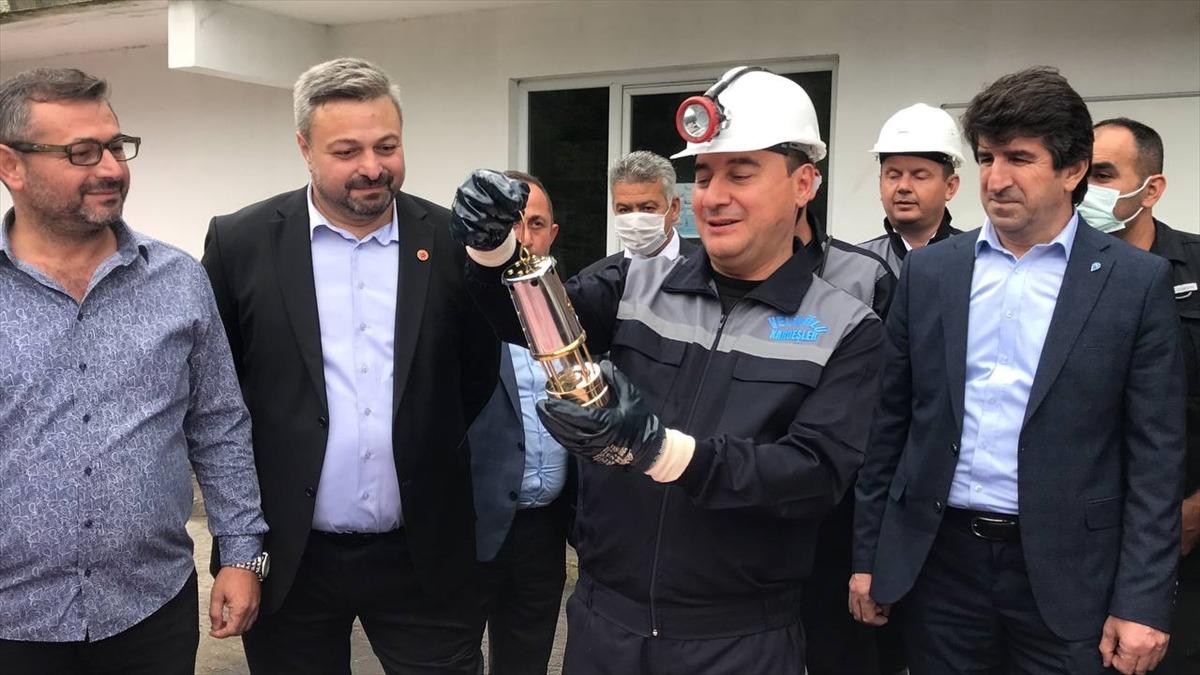 DEVA Partisi Genel Başkanı Babacan, Zonguldak'ta ziyaretlerde bulundu