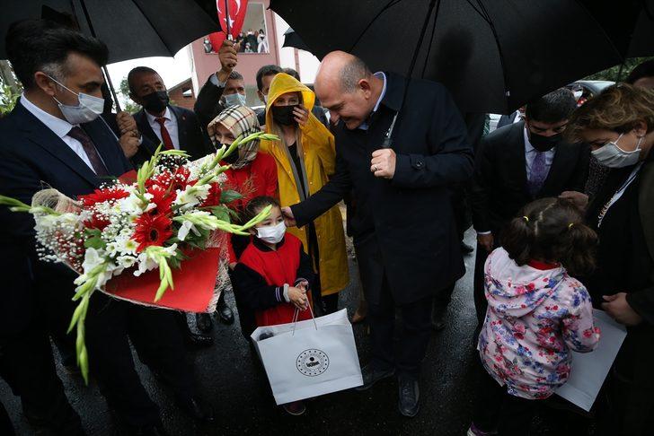 İçişleri Bakanı Süleyman Soylu, Ordu'da okul açılışında konuştu: (1) G1