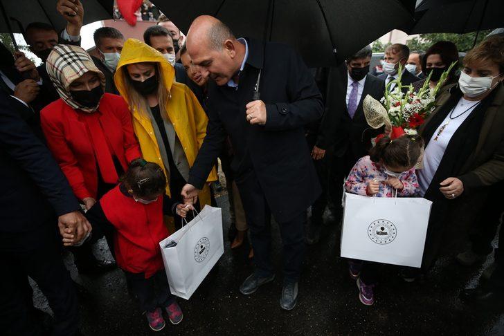 İçişleri Bakanı Süleyman Soylu, Ordu'da okul açılışında konuştu: (1) G3