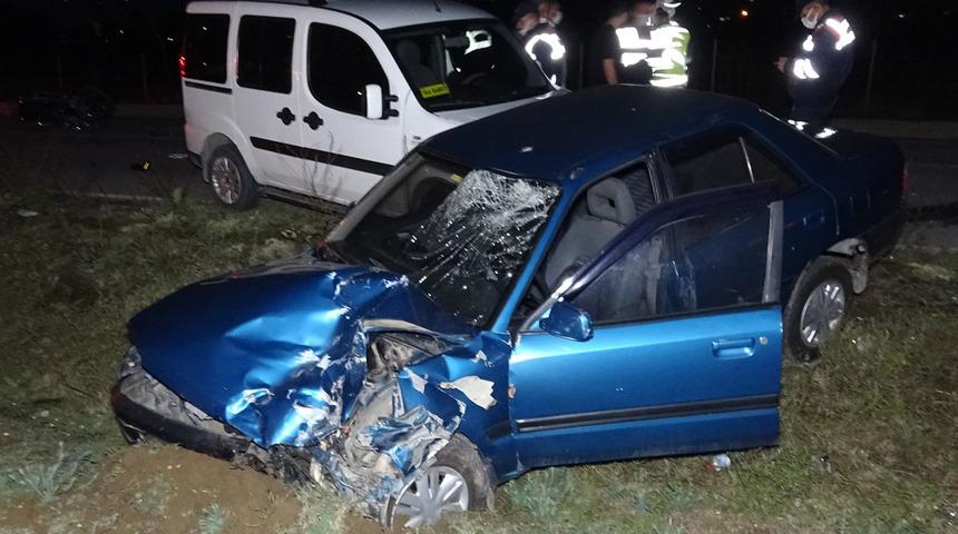 Hatalı sollama faciaya yol a&ccedil;tı: 1 &ouml;l&uuml;, 3 yaralı