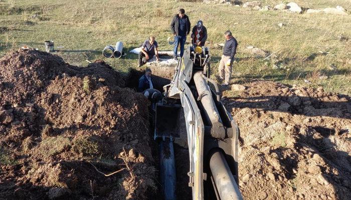 Ardahan'a içme suyu sağlayan boru hattı paramparça edildi: Bu yapılan vatan hainliğidir