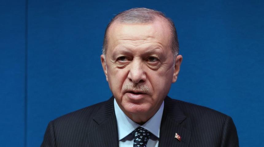Erdoğan, T&uuml;rkiye'de K&uuml;rt sorunu olmadığını s&ouml;yledi: Biz bu işi &ccedil;oktan &ccedil;&ouml;zd&uuml;k, aştık, bitirdik