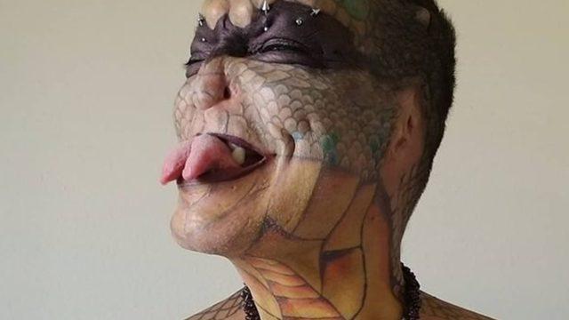 Ejderha görünümü kazanmak için servet harcadı! Şimdi ise cinsiyetsiz olmaya karar verdi