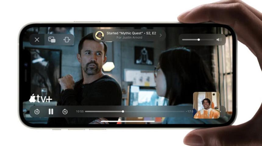SharePlay, iOS 15.1 beta sürümüyle gelecek