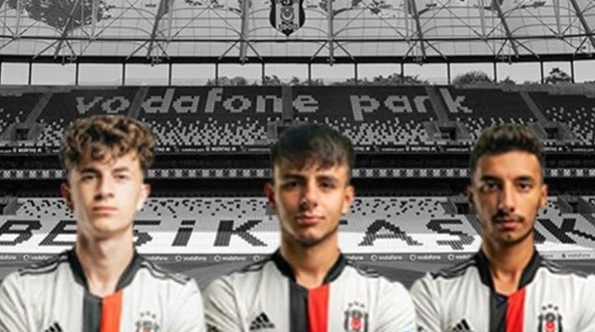 Beşiktaş, U19 Takım'dan 3 oyuncuyu kadroya ekledi