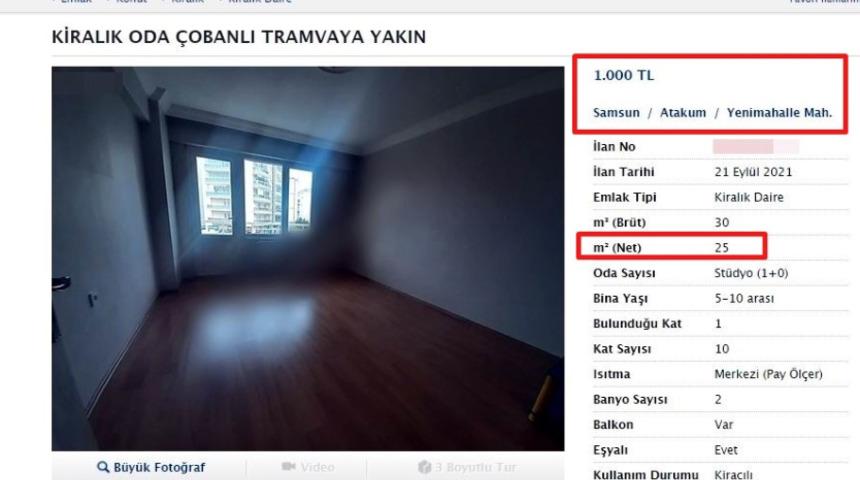 Ev sahiplerinden pes dedirten fırsatçılık: 25 m2’lik odadan 'bin 250 TL' kira istiyorlar