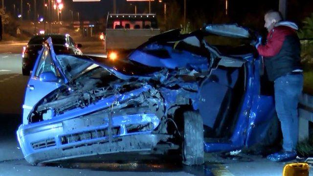 Başkentte feci kaza! Belediye işçisi hayatını kaybetti, 3 yaralı