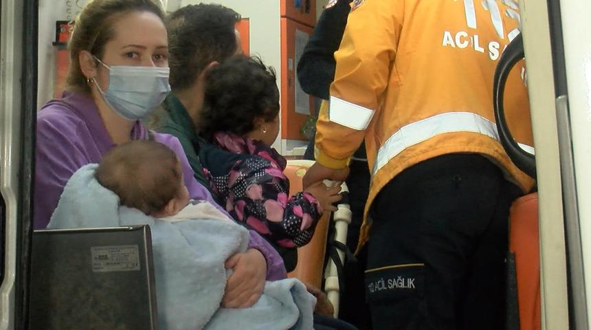 Sultangazi'de 5 katlı binada yangın paniği: 11 kişi dumandan etkilendi