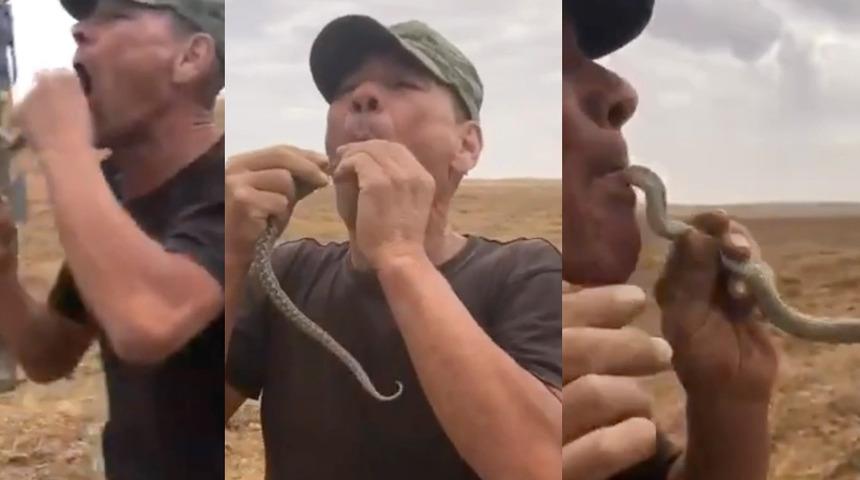 Yılan oyunu faciayla bitti! Arkadaşlarını etkilemek isterken hayatını kaybetti