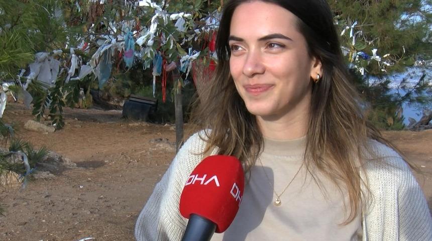 Dileklerinin kabul olması için 202 metre yokuştan Aya Yorgi'ye tırmandılar: Çocuk istedim çocuğum, ev istedim evim oldu