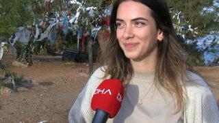 Dileklerinin kabul olması için 202 metre yokuştan Aya Yorgi'ye tırmandılar: Çocuk istedim çocuğum, ev istedim evim oldu