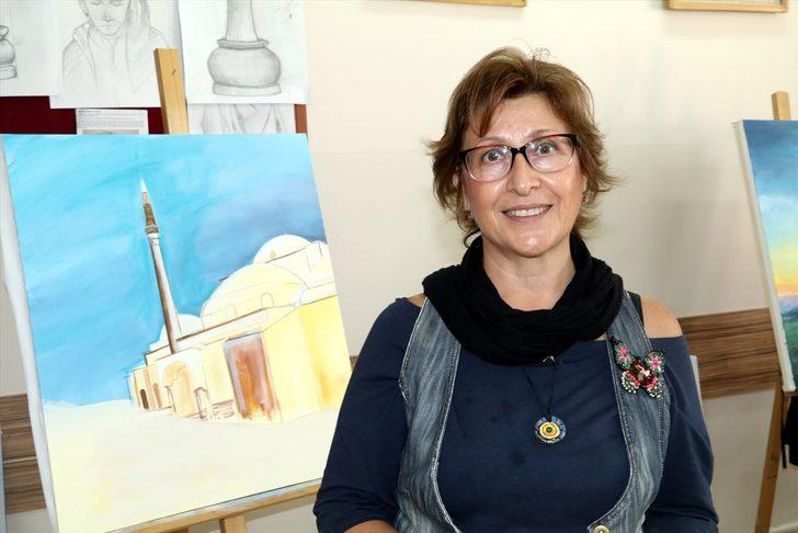 Çankırı'nın güzelliklerini 5 ülkeden 14 ressam tuvale yansıtıyor G2