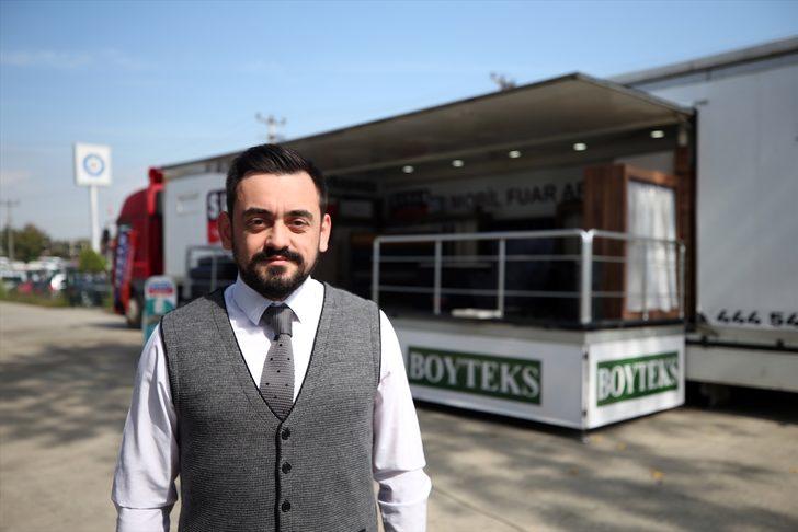 Sakaryalı mobilya firması müşterilerine "mobil fuar tırı" ile ulaşıyor G1