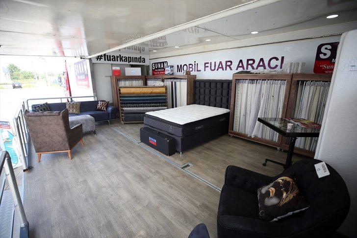 Sakaryalı mobilya firması müşterilerine "mobil fuar tırı" ile ulaşıyor G3