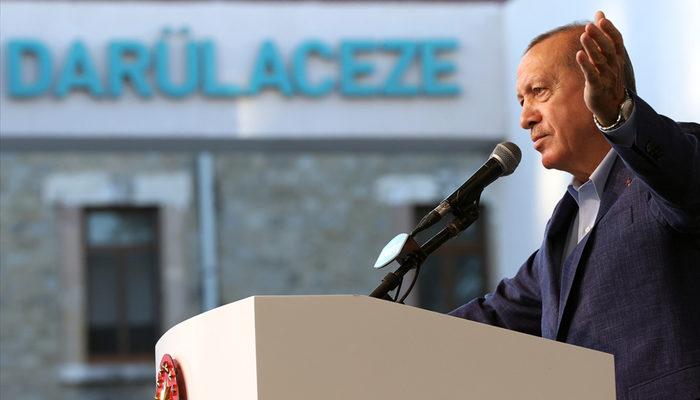 Cumhurbaşkanı Erdoğan'dan yurt kapasitesi açıklaması